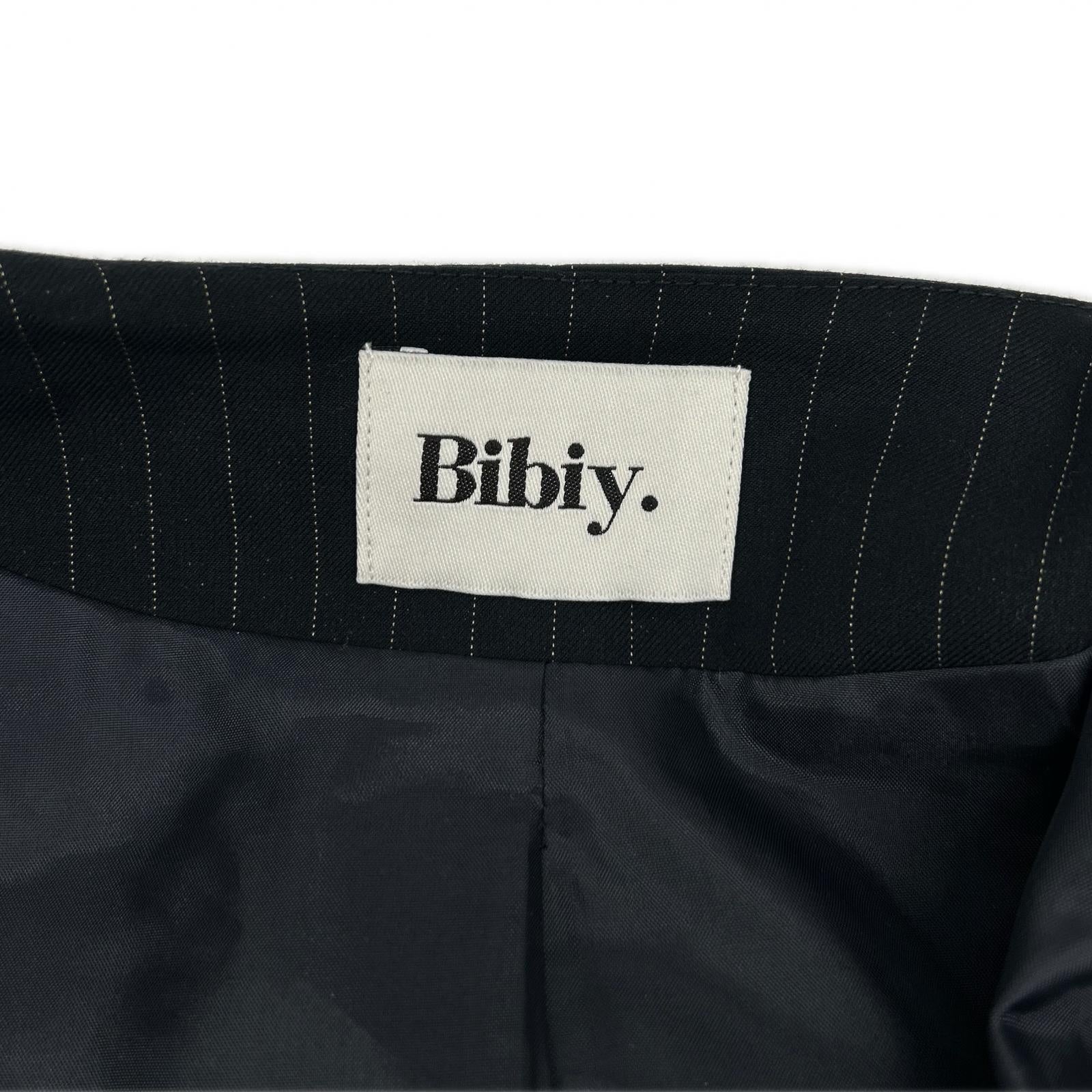 Bibiy ビビィ ネイビー ピンストライプ BIBIY DONNA RIBBON VEST ジャケット