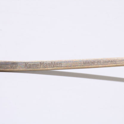 KameManNen カメマンネン 【美品】KMN9918 AG TITANIUM オーバルシェイプ アイウェア 眼鏡