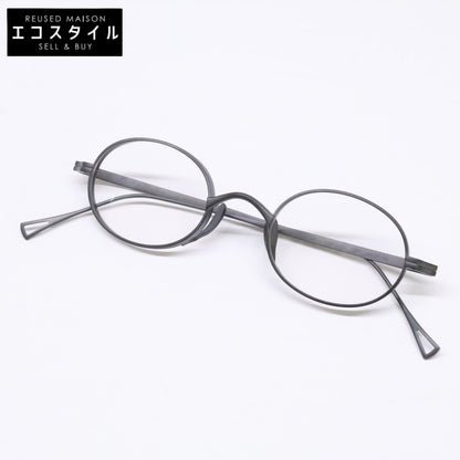KameManNen カメマンネン 【美品】KMN9918 チタン オーバルシェイプ 眼鏡