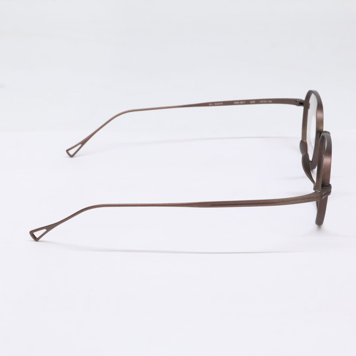 KameManNen カメマンネン 【美品】KMN9917 メタル ワイド オクタゴンシェイプ 眼鏡