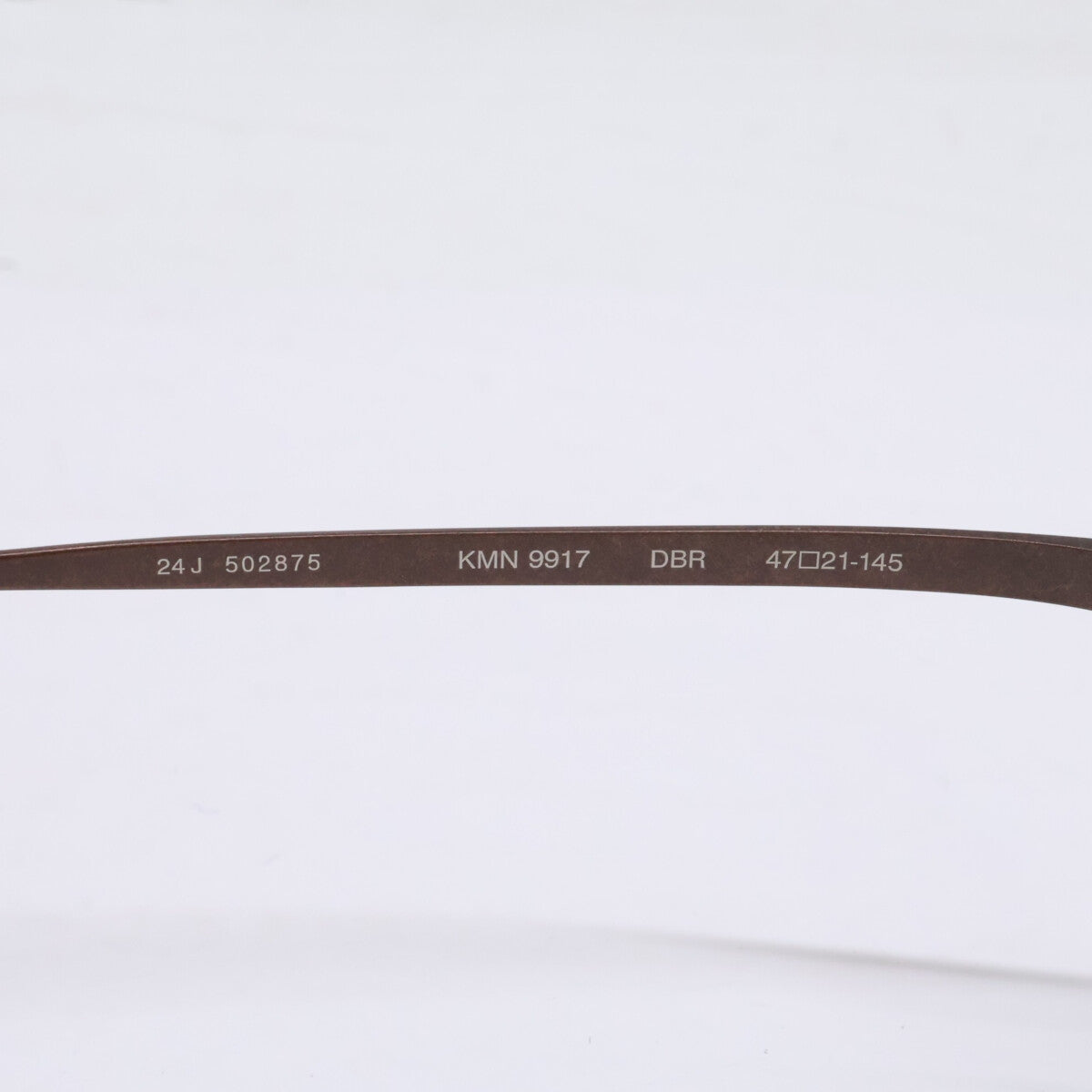 KameManNen カメマンネン 【美品】KMN9917 メタル ワイド オクタゴンシェイプ 眼鏡