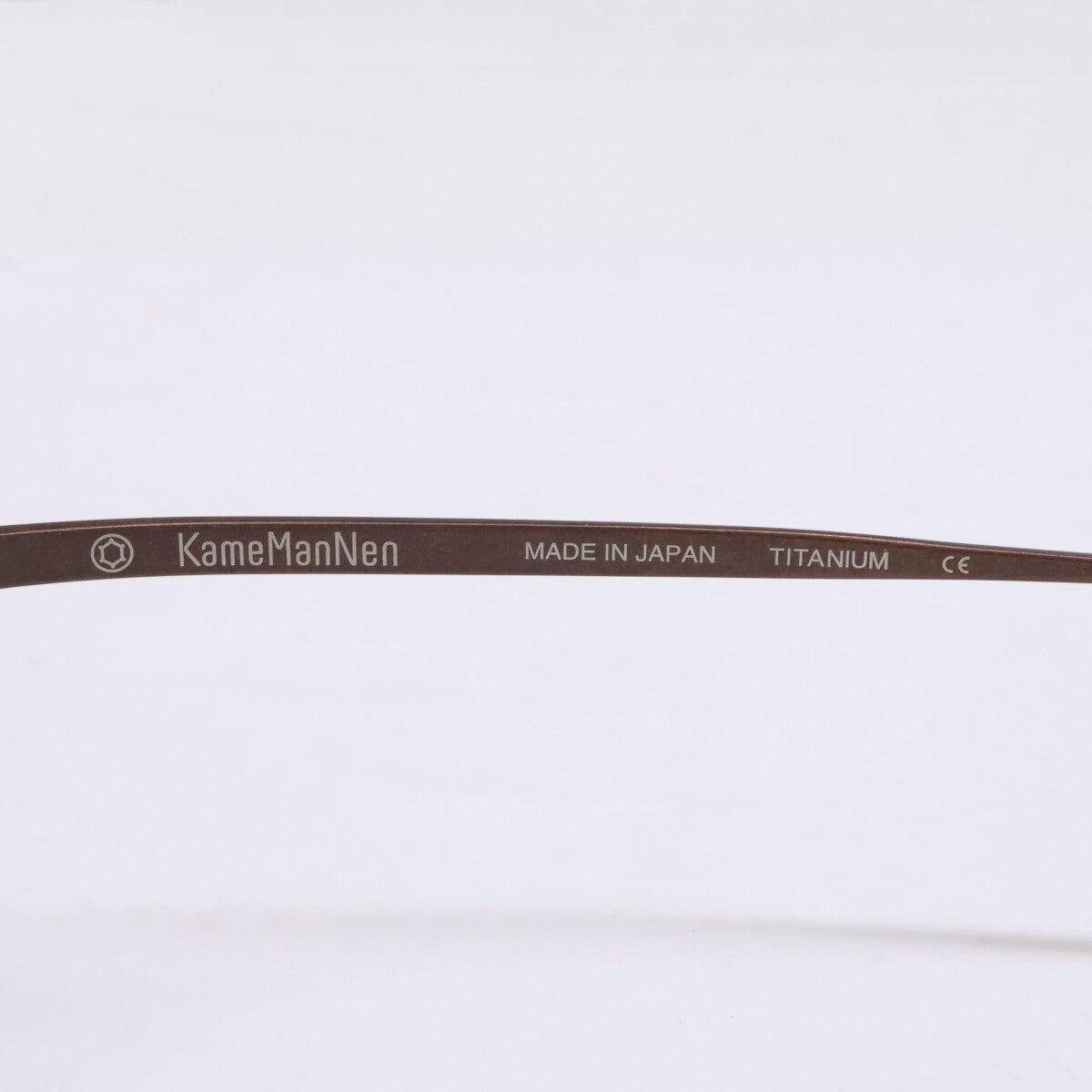 KameManNen カメマンネン 【美品】KMN9917 メタル ワイド オクタゴンシェイプ 眼鏡