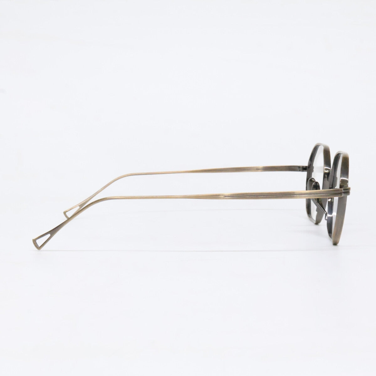 KameManNen カメマンネン 【美品】KMN152 AG TITANIUM オクタゴンシェイプ アイウェア 眼鏡
