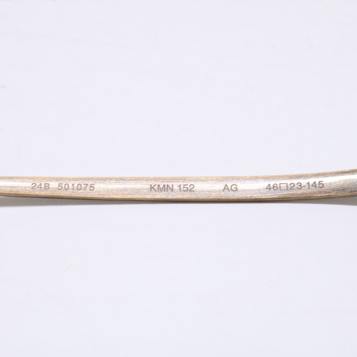 KameManNen カメマンネン 【美品】KMN152 AG TITANIUM オクタゴンシェイプ アイウェア 眼鏡