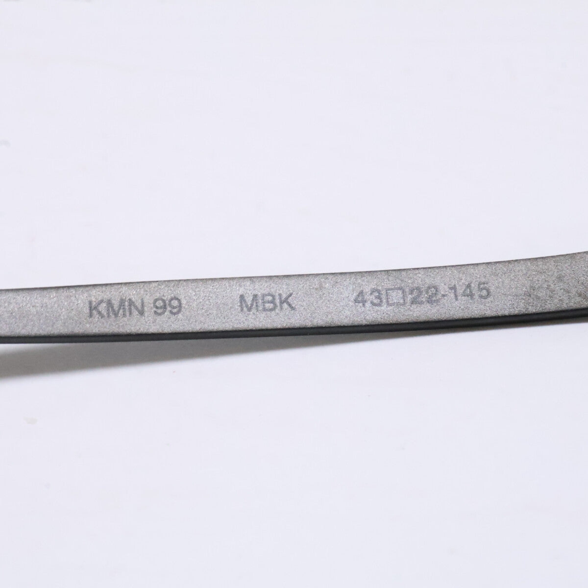 KameManNen カメマンネン 【美品】KMN-99 MBK TITANIUM デモレンズ ラウンドシェイプ アイウェア 眼鏡