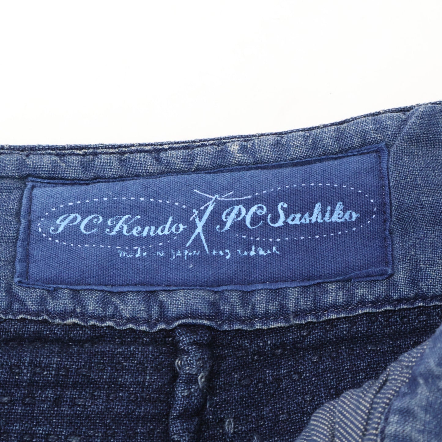 Porter Classic ポータークラシック SASHIKO 刺し子 KENDO テーパードパンツ ボトムス