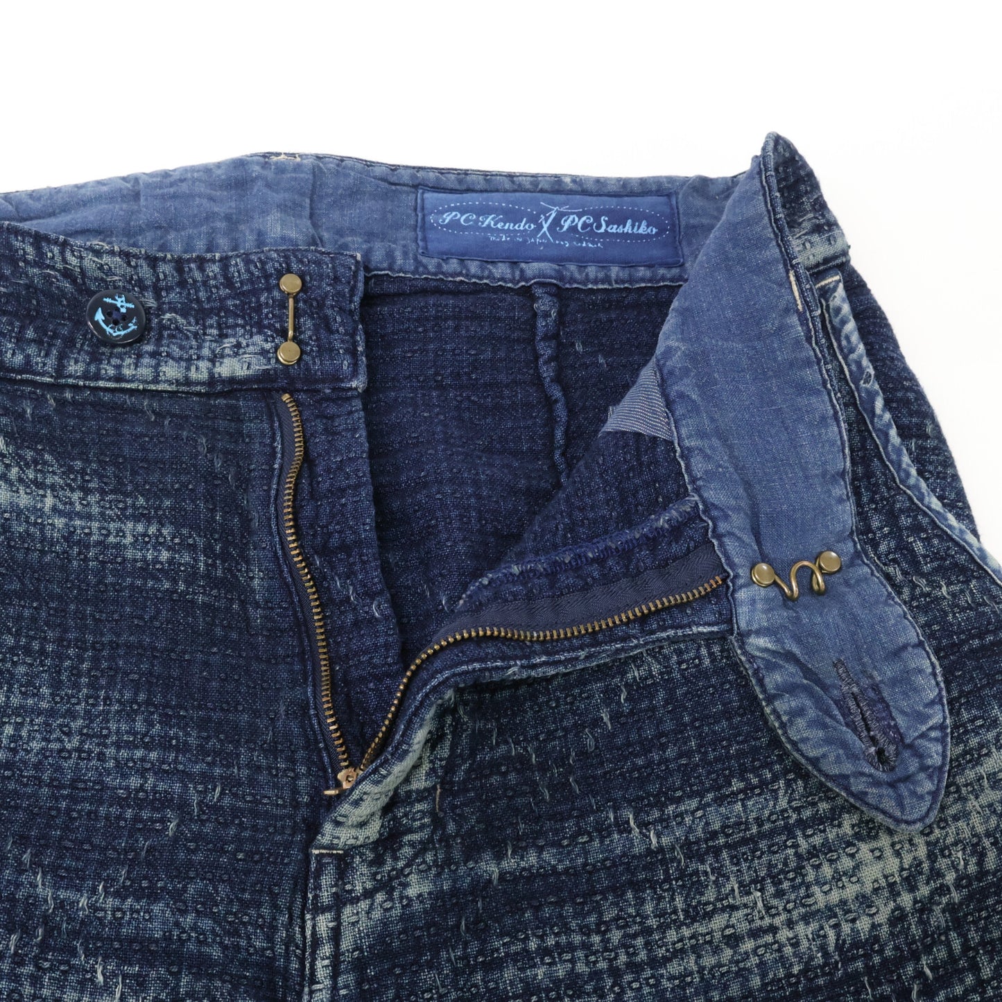 Porter Classic ポータークラシック SASHIKO 刺し子 KENDO テーパードパンツ ボトムス