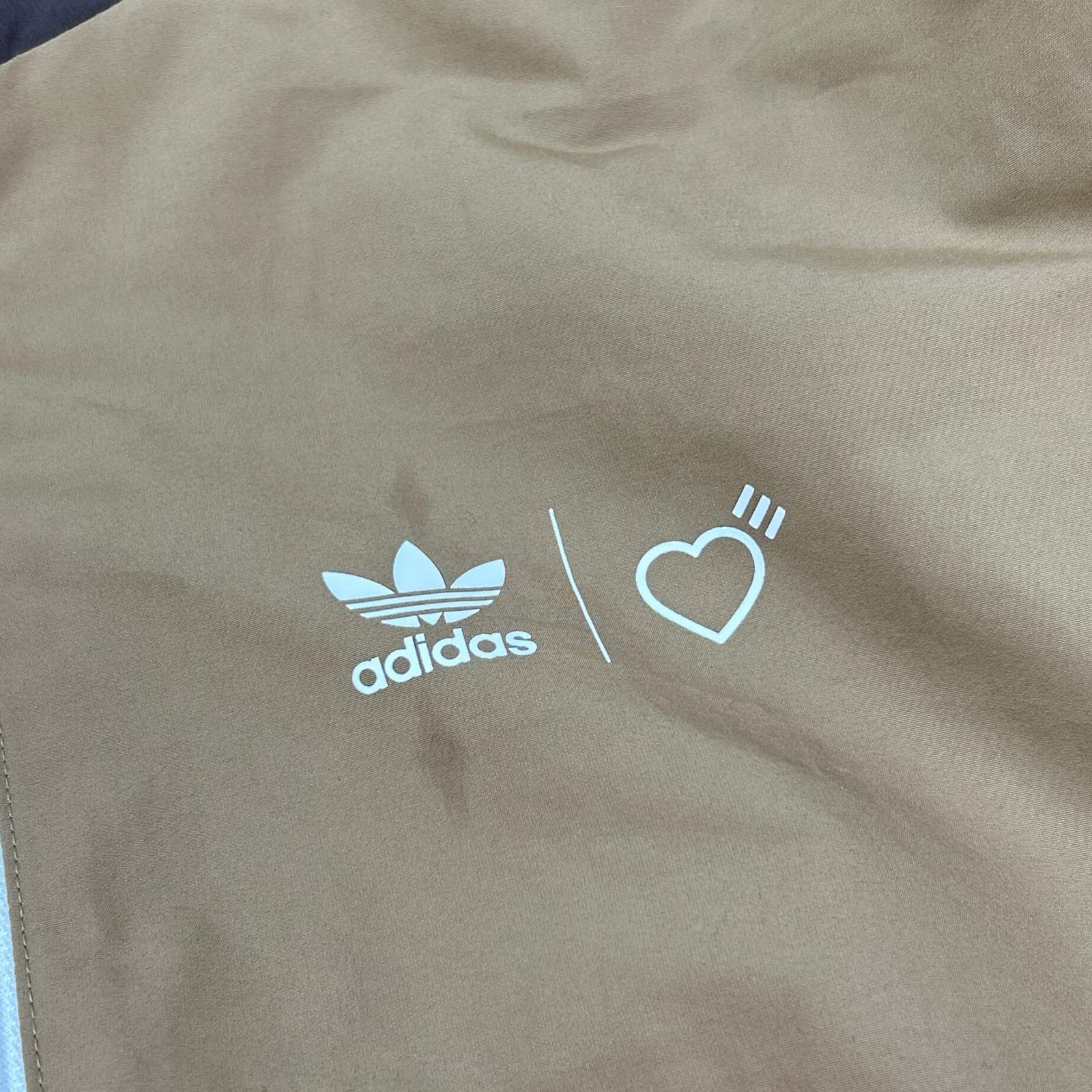 adidas アディダス 【×Human Made】HA9998 ブラウン×オレンジ ウィンドブレーカージャケット ジャケット