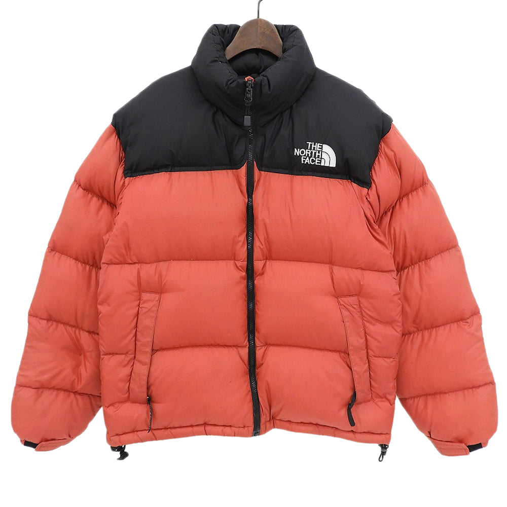 THE NORTH FACE ノースフェイス ヌプシ ダウンジャケット メンズ レッド M ジャケット