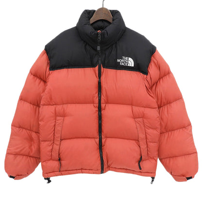 THE NORTH FACE ノースフェイス ヌプシ ダウンジャケット メンズ レッド M ジャケット
