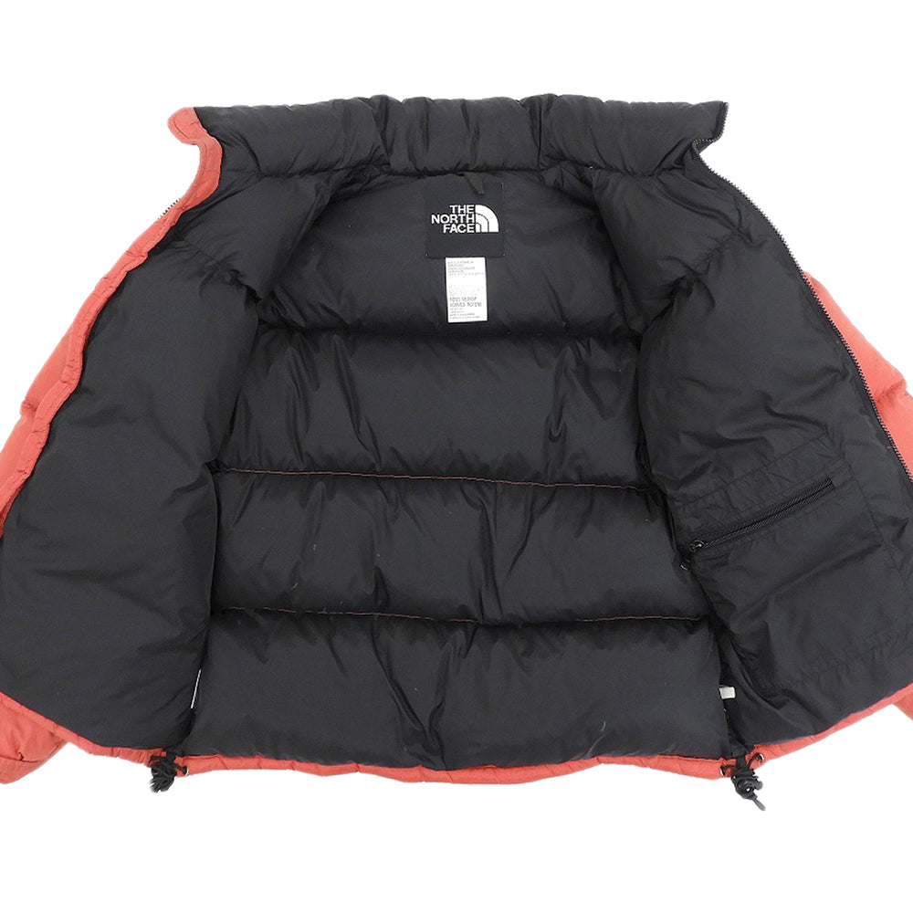 THE NORTH FACE ノースフェイス ヌプシ ダウンジャケット メンズ レッド M ジャケット