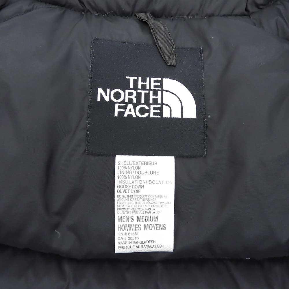 THE NORTH FACE ノースフェイス ヌプシ ダウンジャケット メンズ レッド M ジャケット