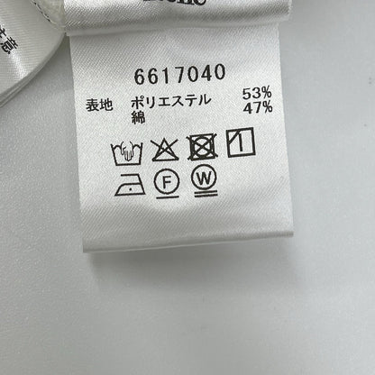 Rene ルネ 26SS 6617040 ホワイト ロゴプレート ハイショルダーブラウス トップス