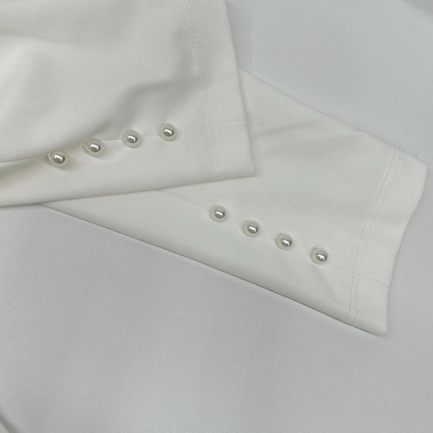 Rene ルネ 26SS 6617040 ホワイト ロゴプレート ハイショルダーブラウス トップス