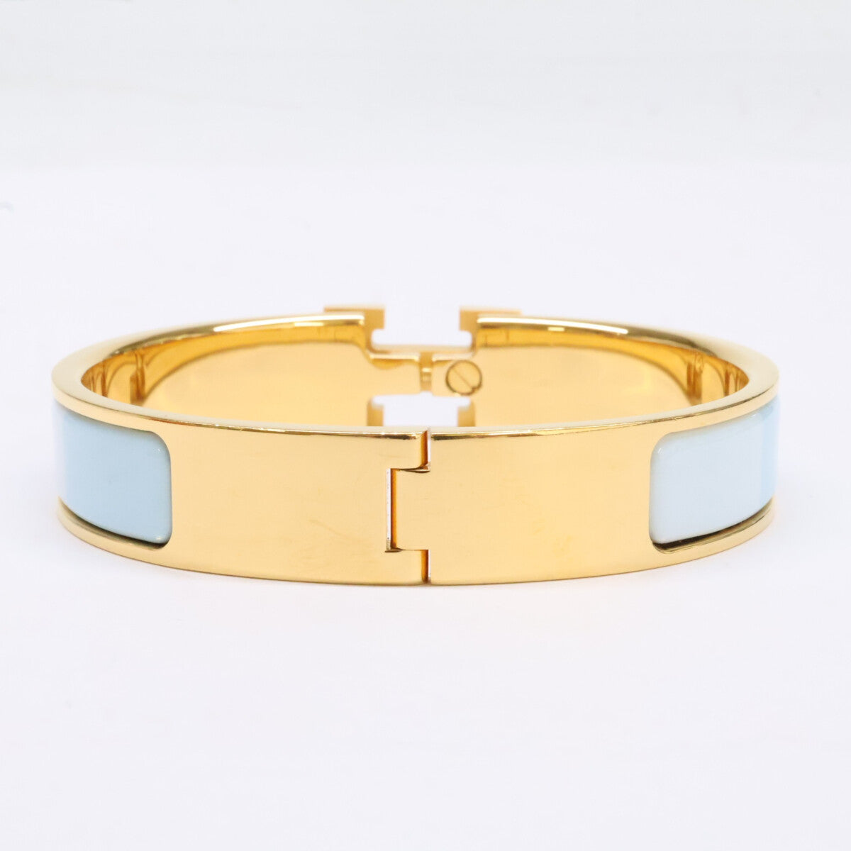 HERMES エルメス 【美品】Clic H PM クリックH PM Hモチーフ エナメル バングル