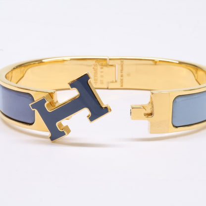 HERMES エルメス 【美品】Clic H PM クリックH PM Hモチーフ エナメル バングル