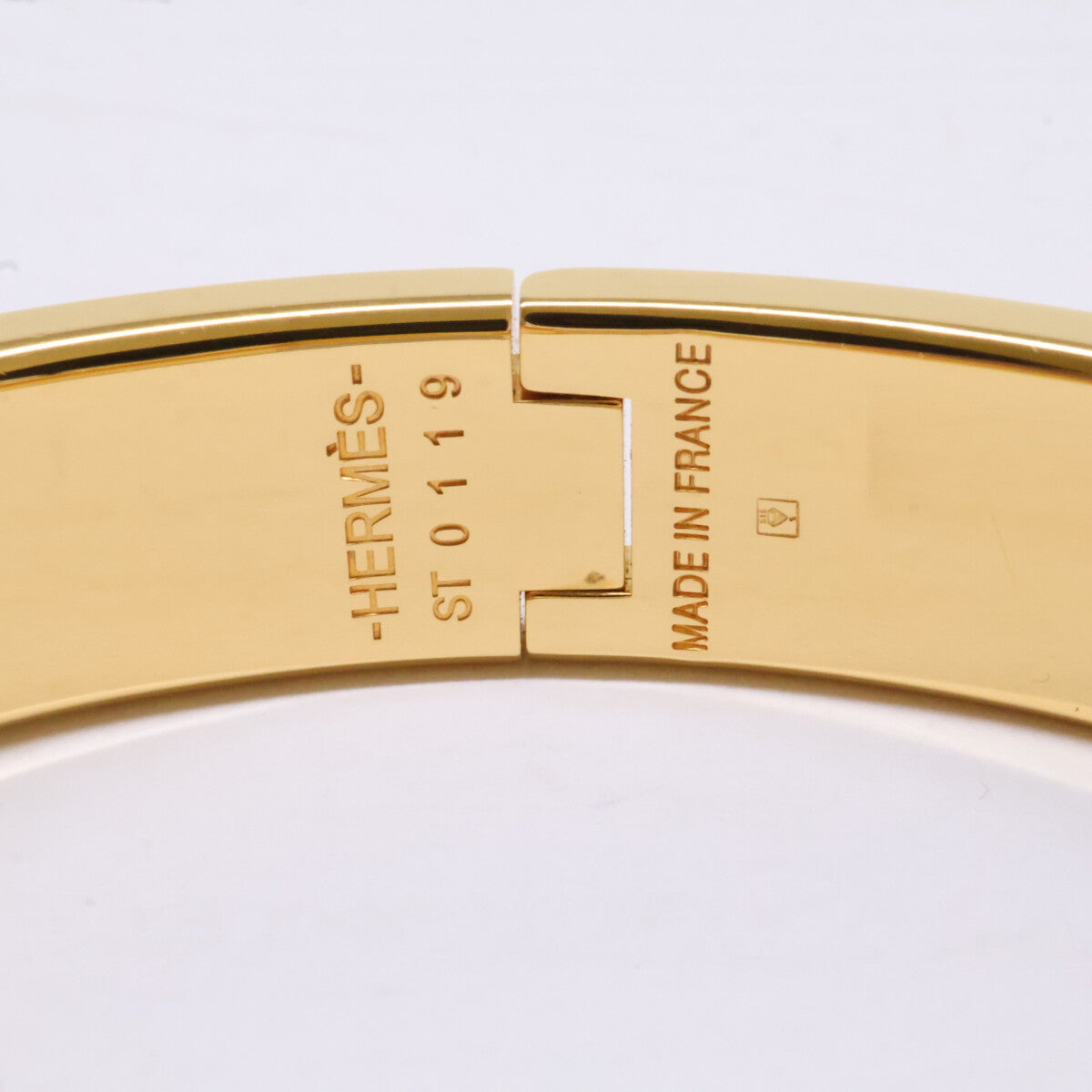 HERMES エルメス 【美品】Clic H PM クリックH PM Hモチーフ エナメル バングル