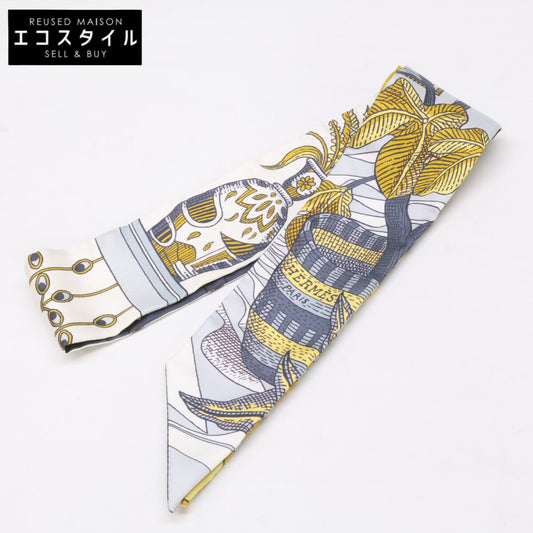 HERMES エルメス 【美品】H063593S 19 La Danse des Amazones アマゾンのダンス シルク ツイリー スカーフ