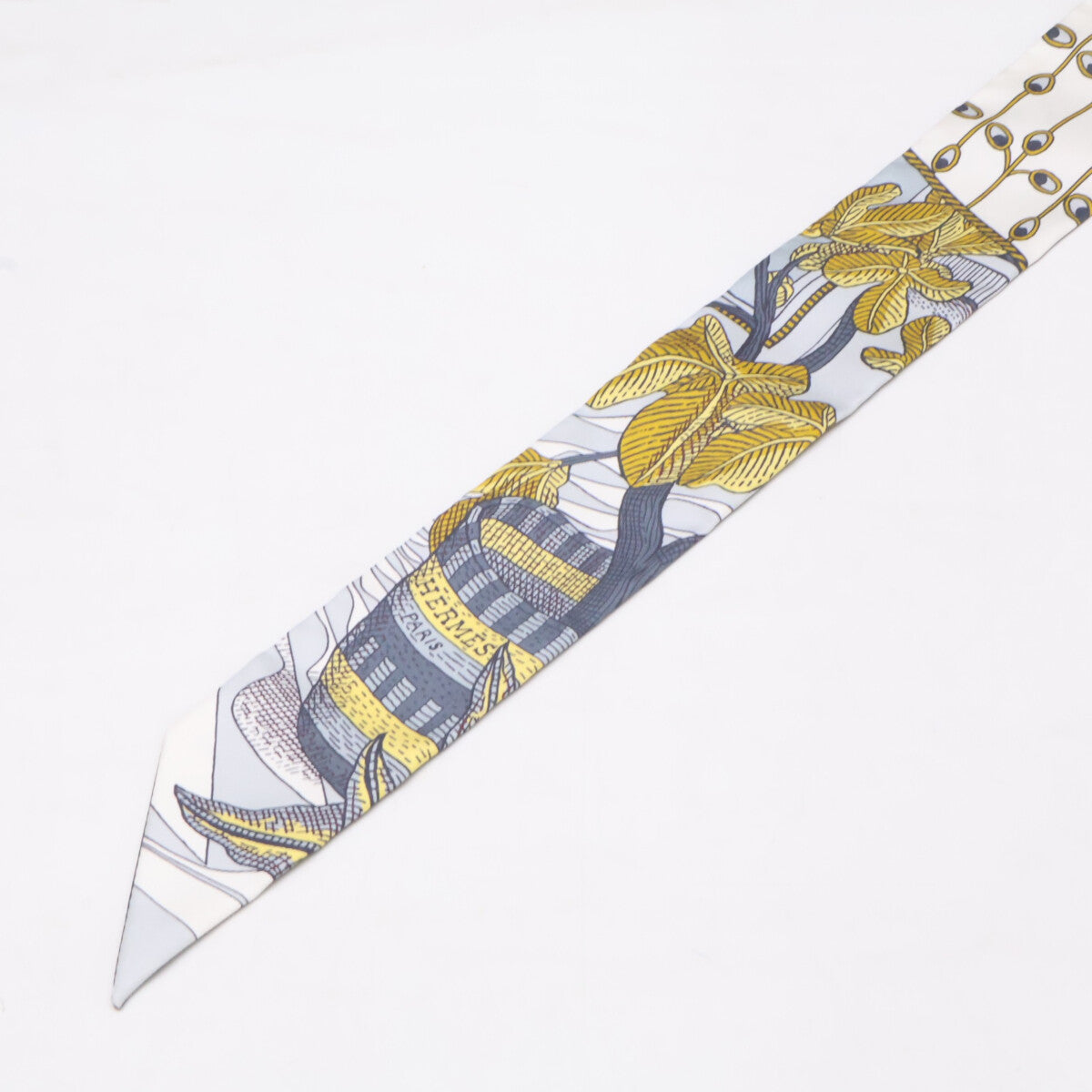 HERMES エルメス 【美品】H063593S 19 La Danse des Amazones アマゾンのダンス シルク ツイリー スカーフ