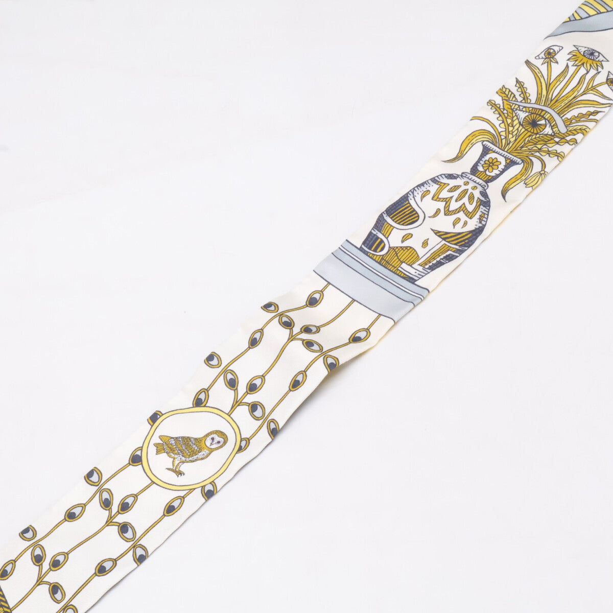 HERMES エルメス 【美品】H063593S 19 La Danse des Amazones アマゾンのダンス シルク ツイリー スカーフ