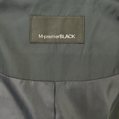 M-premierBLACK エムプルミエブラック 25AW C246-010 ブラック ポリエステル ダイヤキルトフリルショートダウンコート コート