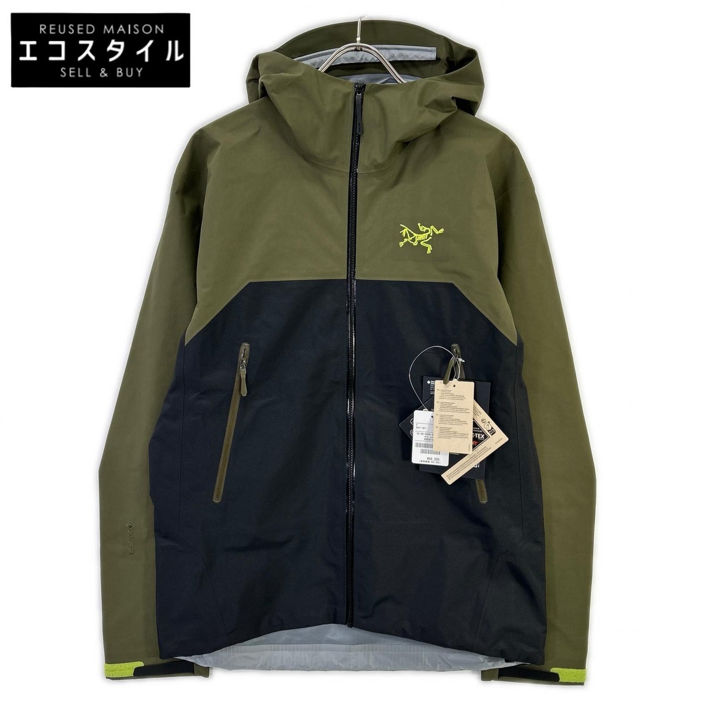 ARC'TERYX アークテリクス X000010004 カーキ×ブラック GORE-TEX Beta Jacket ジャケット