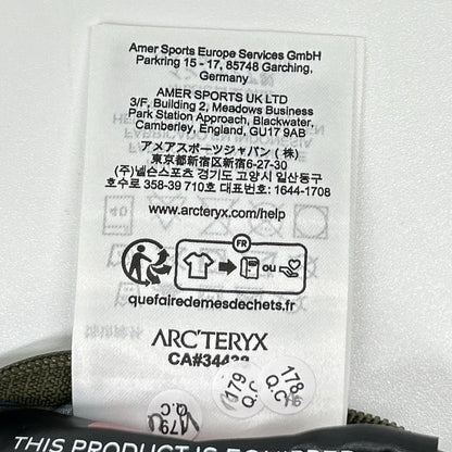 ARC'TERYX アークテリクス X000010004 カーキ×ブラック GORE-TEX Beta Jacket ジャケット