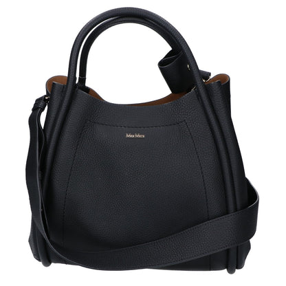 Max Mara マックスマーラ 26SS カーフレザー マリン スモールバッグ 2WAYショルダーバッグ ハンドバッグ