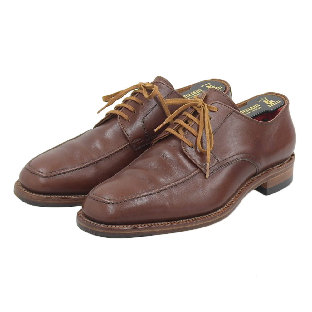 SCOTCH GRAIN Takumi Derby U-Tip Shoes Men's Brown 24 1/2 H-2013 Shoes