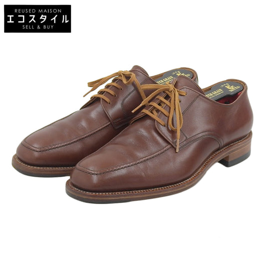 SCOTCH GRAIN スコッチグレイン 匠 外羽根 Uチップシューズ メンズ ブラウン 24 1/2 H-2013 シューズ