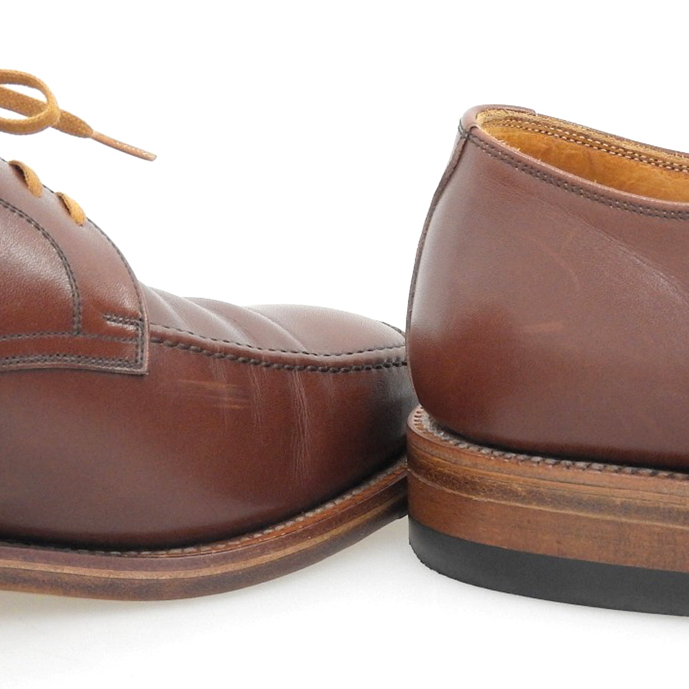 SCOTCH GRAIN Takumi Derby U-Tip Shoes Men's Brown 24 1/2 H-2013 Shoes