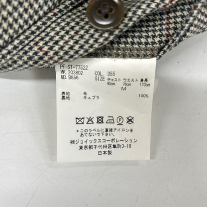 PaulSmith ポールスミス 【バウワー・ローバック社生地】ブラウン ハウンドトゥース柄 2Bテーラード/パンツ スーツ スーツ セットアップ