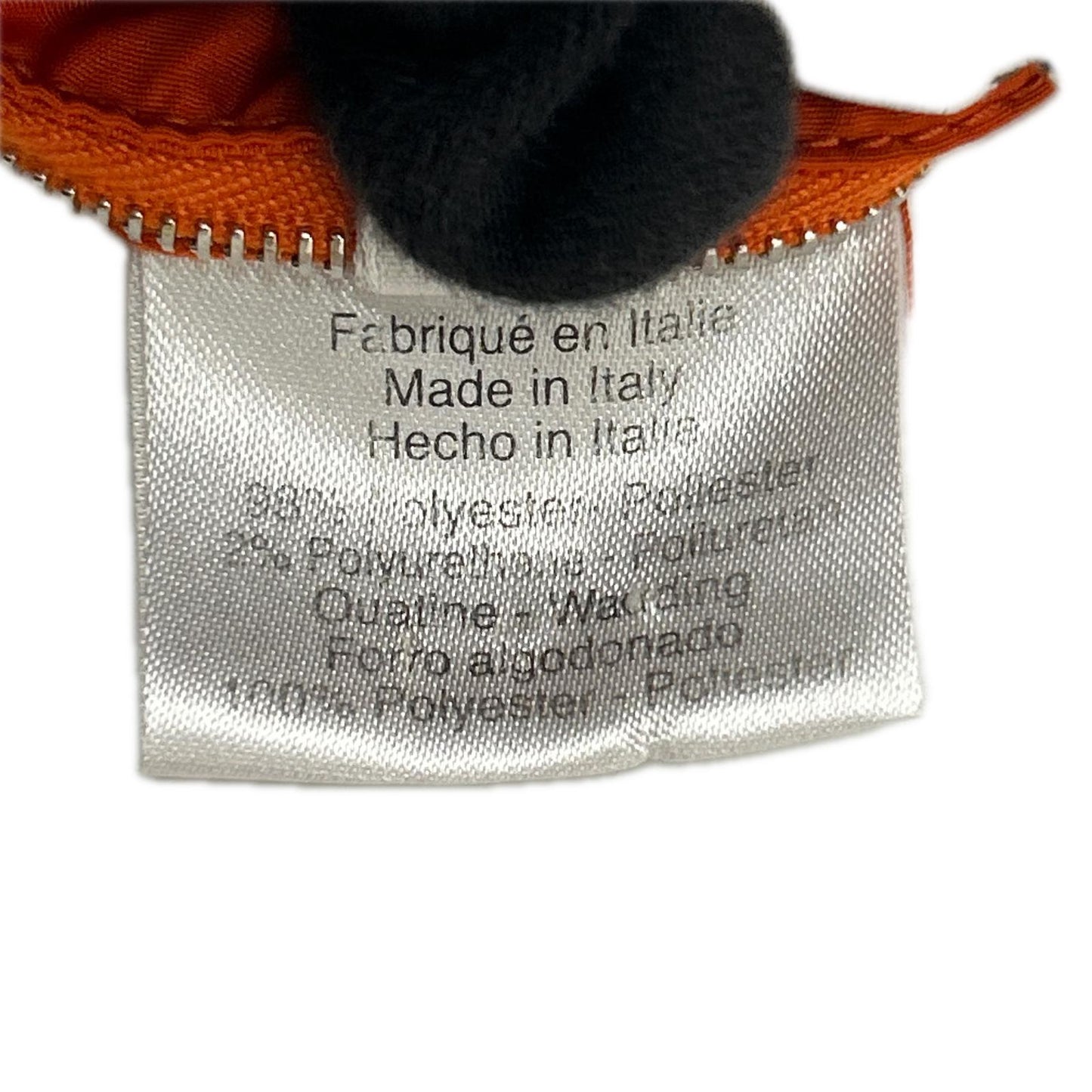 HERMES エルメス オレンジ ナイロン セリエ ジップアップベスト ベスト