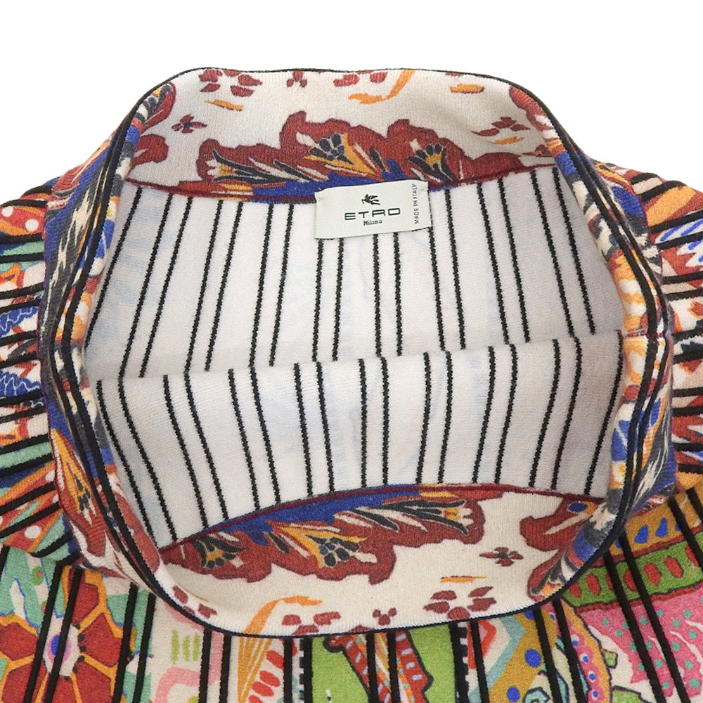 ETRO エトロ レーヨン 総柄 フレアスカート レディース マルチカラー 38 221-19683-9656 スカート