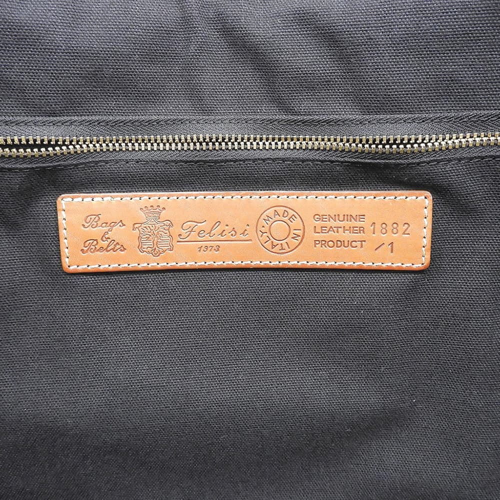 Felisi フェリージ ナイロン×レザー ブリーフケース ビジネスバッグ メンズ ネイビー 1882/1 ビジネスバッグ ブリーフケース