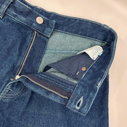 MM6 エムエムシックス S52MA0144 21AW インディゴ ビックスリットデニムスカート スカート