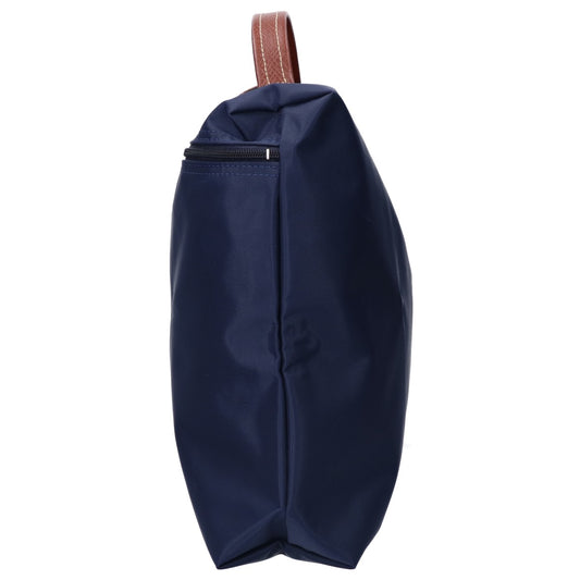 Longchamp ロンシャン ネイビー ナイロン×レザー ルプリアージュ ブリーフバッグ ビジネスバッグ ブリーフケース