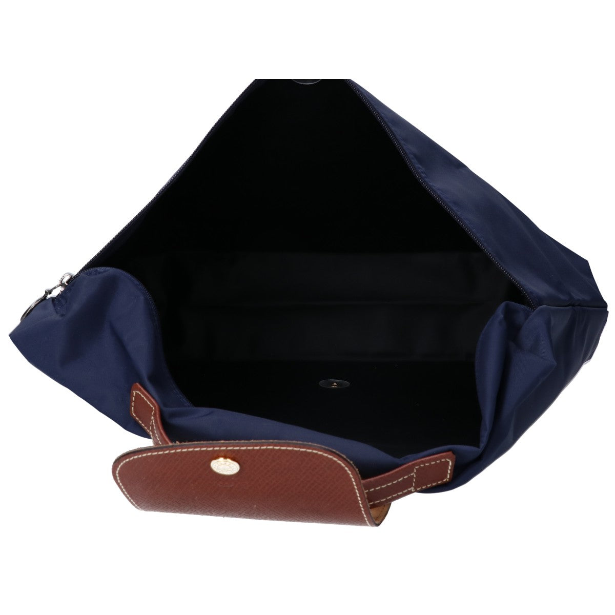 Longchamp ロンシャン ネイビー ナイロン×レザー ルプリアージュ ブリーフバッグ ビジネスバッグ ブリーフケース