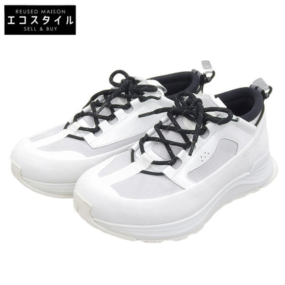 CANADA GOOSE Like New Glacier Trail Sneaker Ripstop Nylon Suede White 6 7785W Shoes