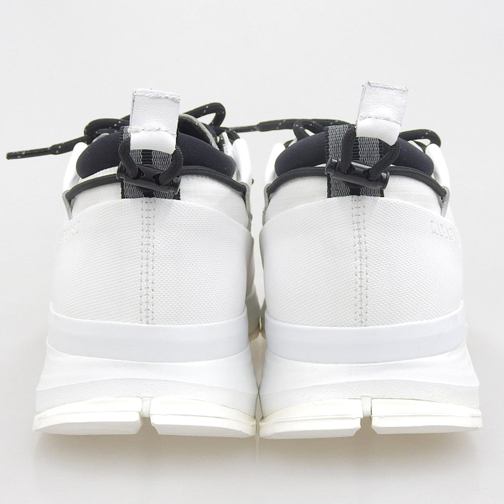 CANADA GOOSE カナダグース 新品同様 Glacier Trail Sneaker グレーシャートレイルスニーカー リップストップナイロン スエード 白 6 7785W シューズ