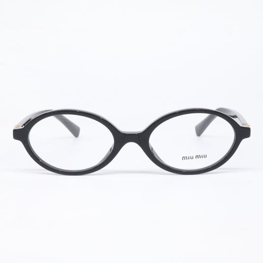 MIUMIU ミュウミュウ VMU 01X 1AB-1O1 デモレンズ オーバル アイウェア 眼鏡