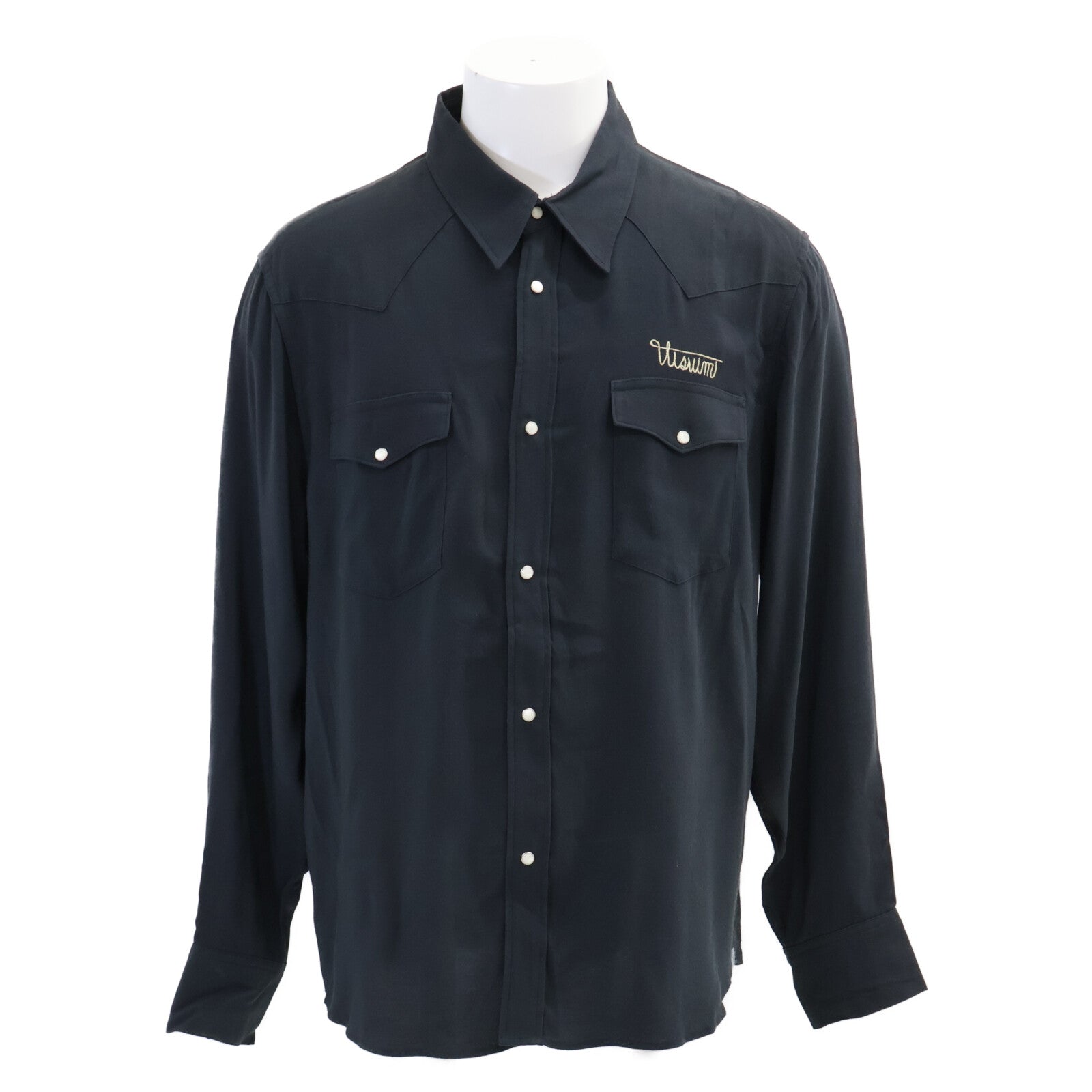 VISVIM ビズビム 【国内正規/26SS】0126105011008 FOUR CORNERS L Sバック刺繍ウエスタンシャツ トップス