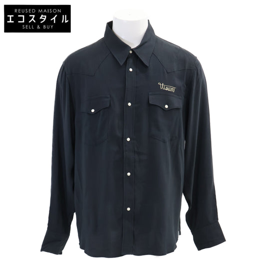 VISVIM ビズビム 【国内正規/26SS】0126105011008 FOUR CORNERS L Sバック刺繍ウエスタンシャツ トップス