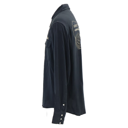 VISVIM ビズビム 【国内正規/26SS】0126105011008 FOUR CORNERS L Sバック刺繍ウエスタンシャツ トップス