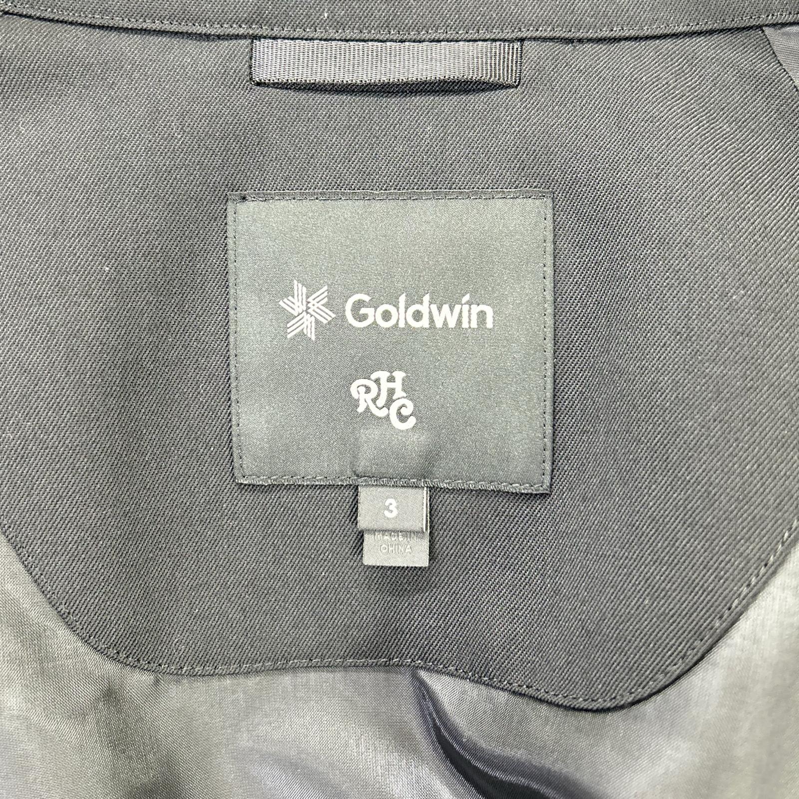 GOLDWIN ゴールドウィン ×RHC Ron Herman GL16501RH ブラック W-ZIP WOOL TWILL JACKET/ウールツイルジャケット ジャケット
