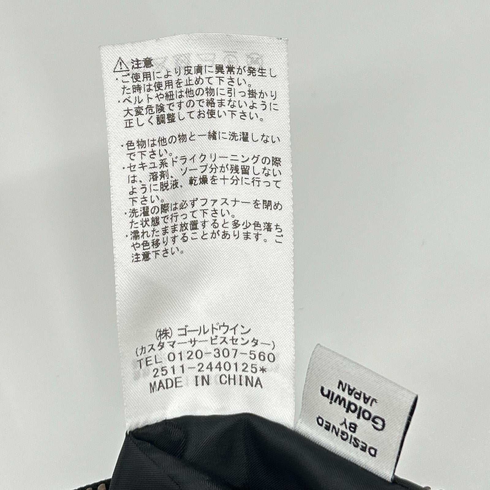 GOLDWIN ゴールドウィン ×RHC Ron Herman GL16501RH ブラック W-ZIP WOOL TWILL JACKET/ウールツイルジャケット ジャケット