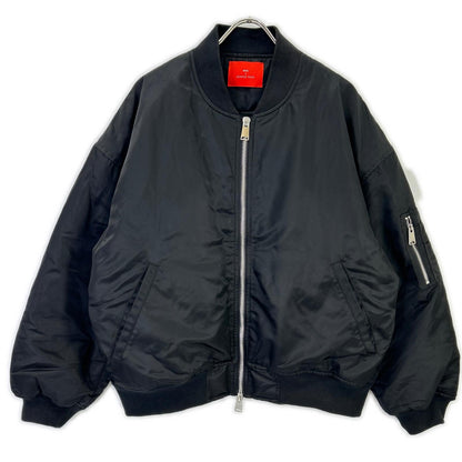RHC Ron Herman RHCロンハーマン ×JERROD PAHL 4220400126 ブラック ナイロン キルトライニング BOMBER JACKET/ボンバージャケット ジャケット