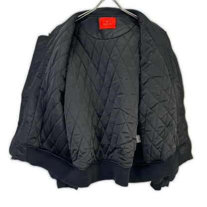 RHC Ron Herman RHCロンハーマン ×JERROD PAHL 4220400126 ブラック ナイロン キルトライニング BOMBER JACKET/ボンバージャケット ジャケット