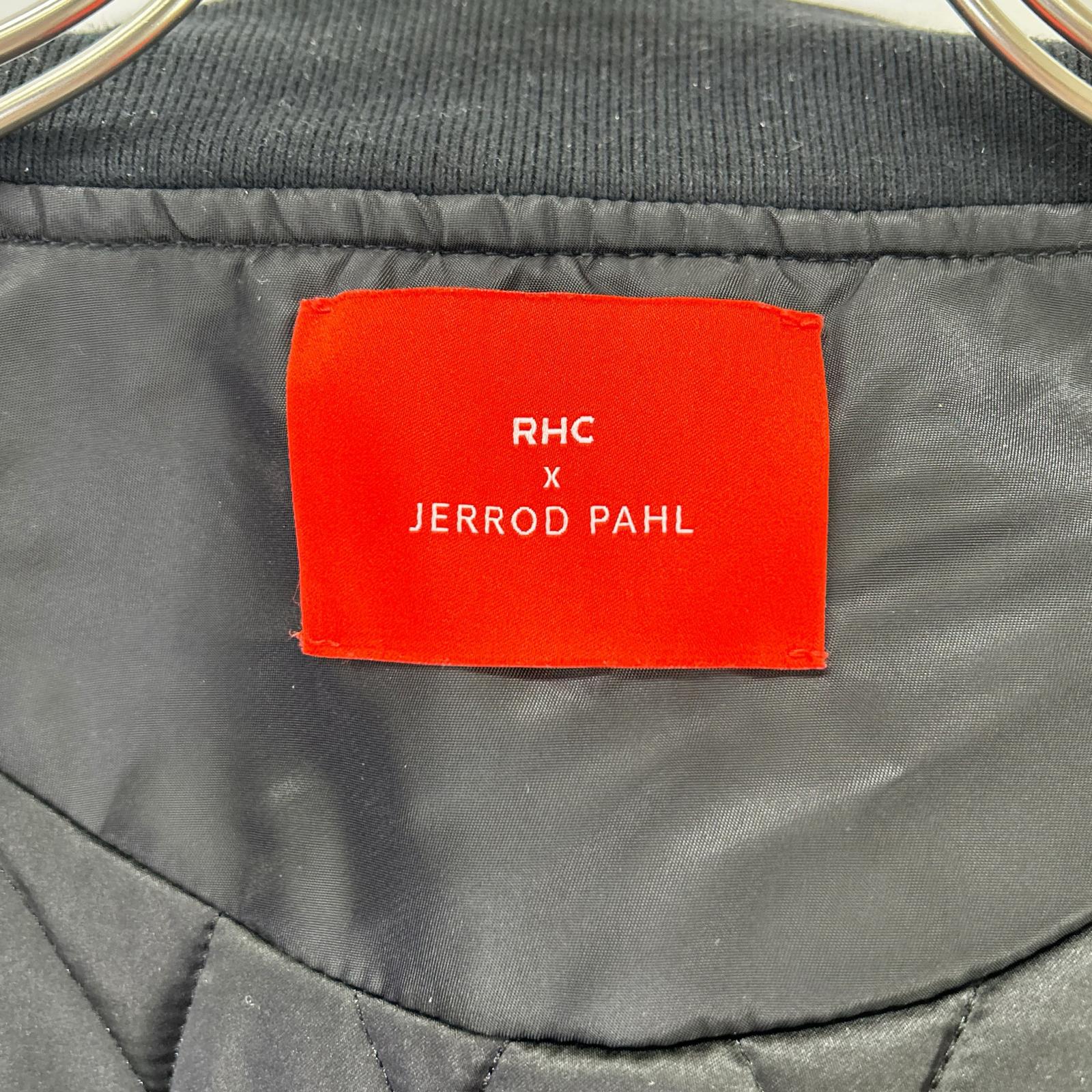 RHC Ron Herman RHCロンハーマン ×JERROD PAHL 4220400126 ブラック ナイロン キルトライニング BOMBER JACKET/ボンバージャケット ジャケット