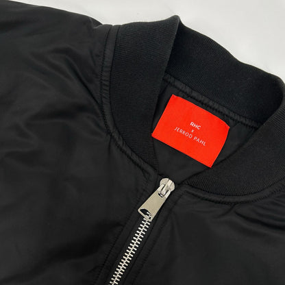 RHC Ron Herman RHCロンハーマン ×JERROD PAHL 4220400126 ブラック ナイロン キルトライニング BOMBER JACKET/ボンバージャケット ジャケット